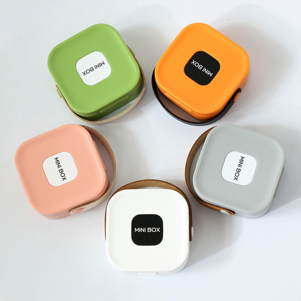 Jewelry Organizer Box | Portable Jewelry Storage Box | Sleek | Portable | Multi-Functional Travel Jewelry Organizer | Durable | Compact Ring | Necklace | Earring Storage Boxes With Mirror | For Travel | Home